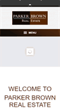 Mobile Screenshot of parker-brown.com